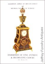 Asprey & Neilson: Exhibition of Fine Antique & Decorative Clocks 10th - 20th June, 1975