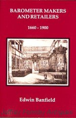 Banfield (E.): Barometer Makers and Retailers 1660 - 1900