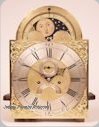 Dial of longcase clock by Thomas Foden, Congleton c1765
